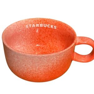 Starbucks Coral Speckled Mug